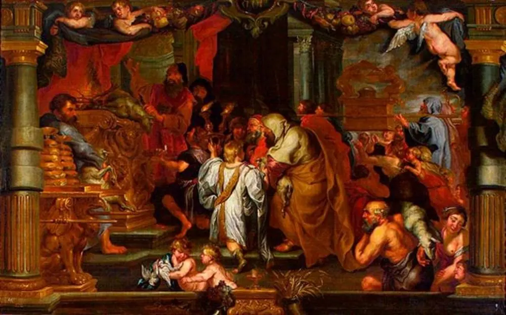 The sacrifice of the Old Covenant