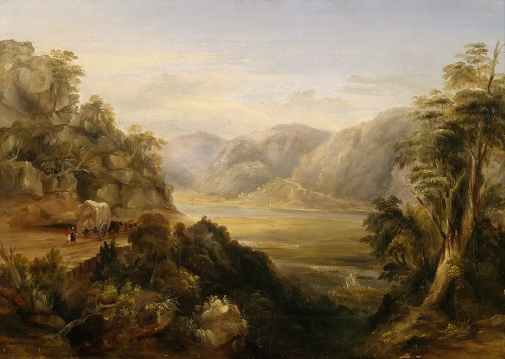 Wiseman's Ferry in 1838