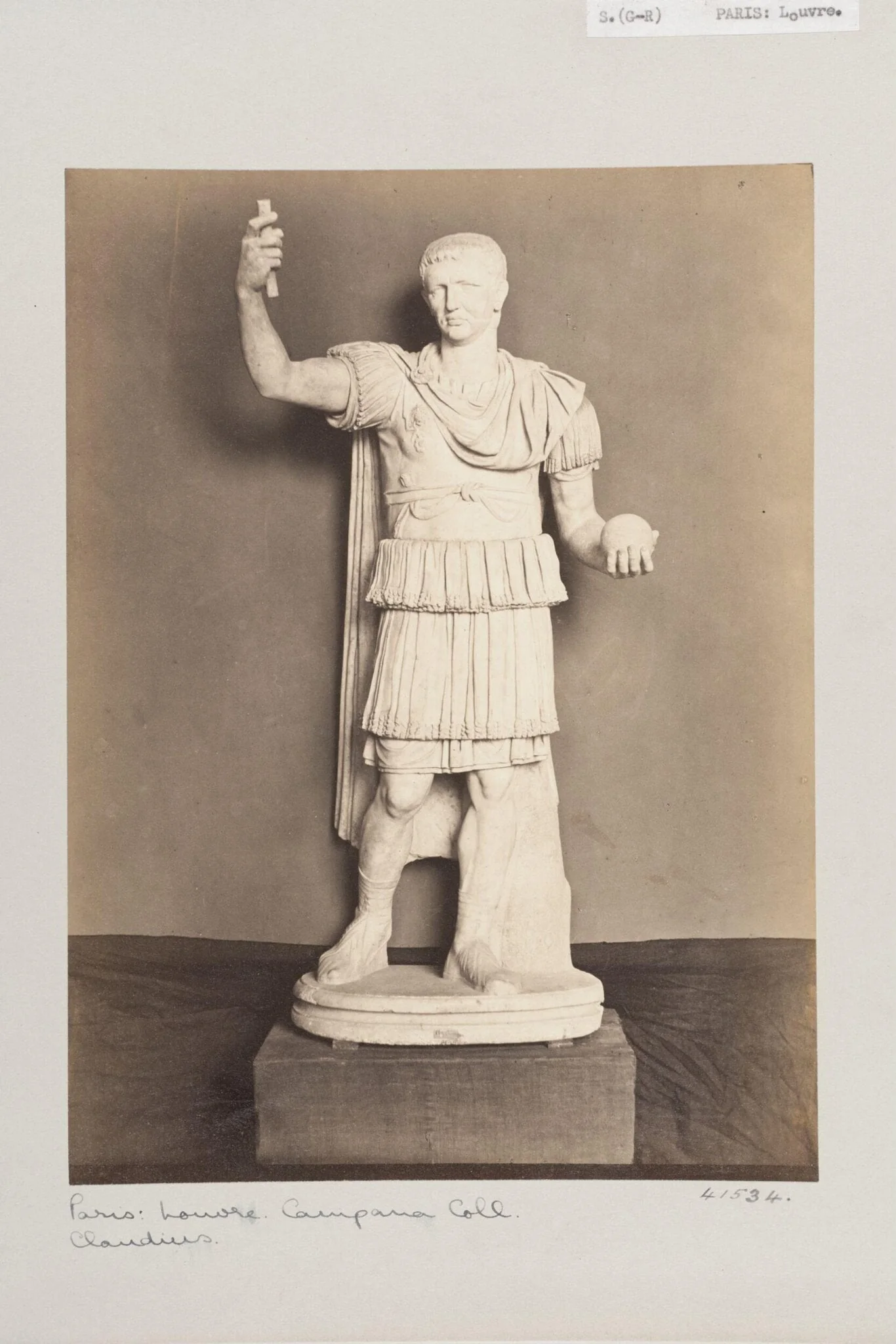Marble Statue of Emperor Claudius