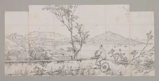 General View of Macao Bay from the Bishop's Gate