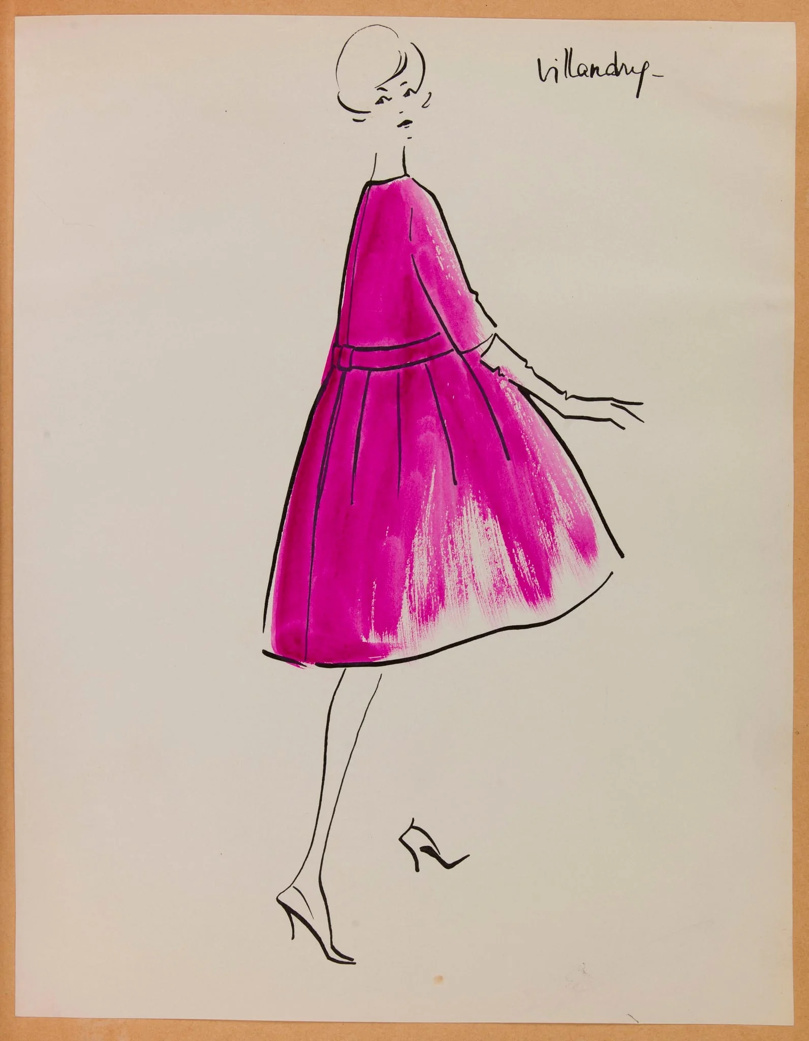 Villandry, by Marie-Louise Carven, 1958