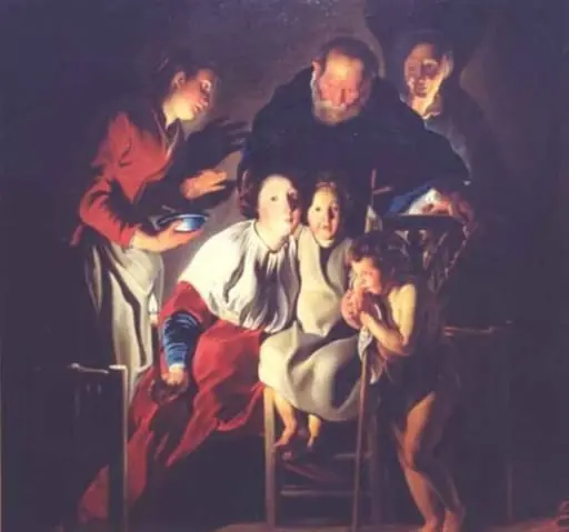 Sfânta Familie cu Sfânta Elisabeta și Sfântul Ioan copil