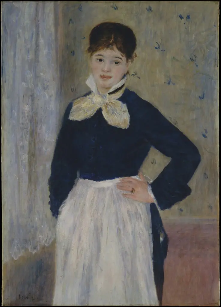A Waitress at Duval's Restaurant