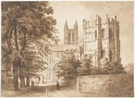 Canterbury Cathedral from the south east