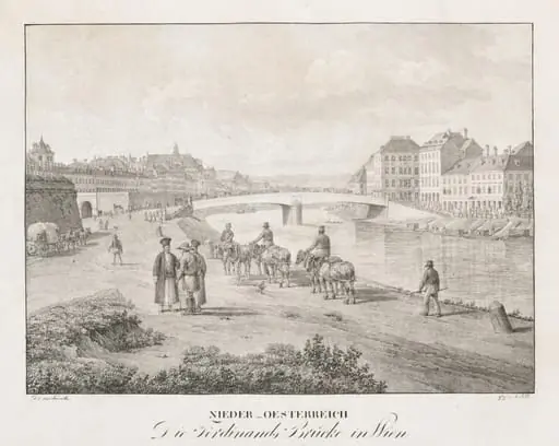 Nieder-oesterreich, Die Ferdinand Brucke in Wien