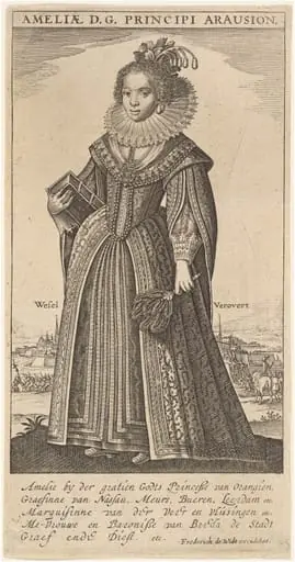 Amalia, Wife of Fredierick Henry, Prince of Orange