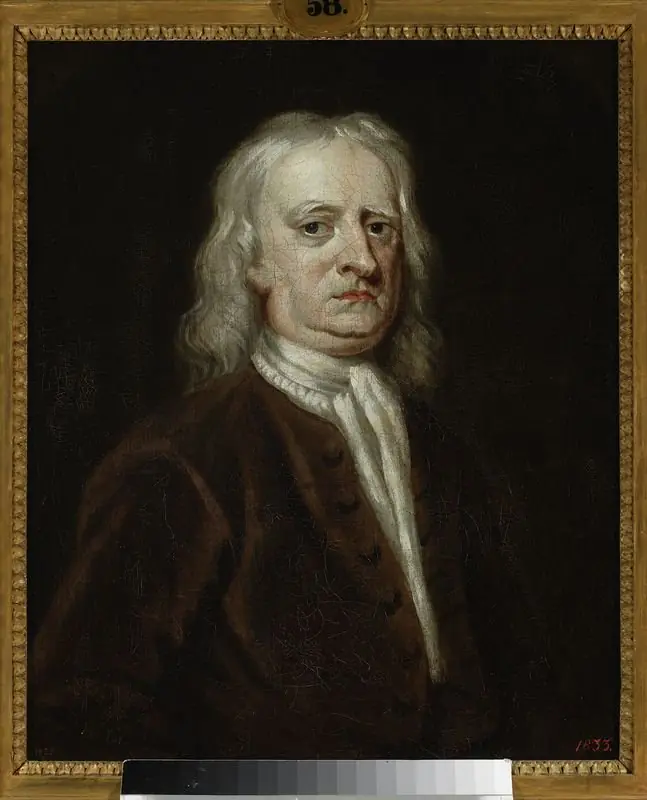 Portrait of Isaac Newton
