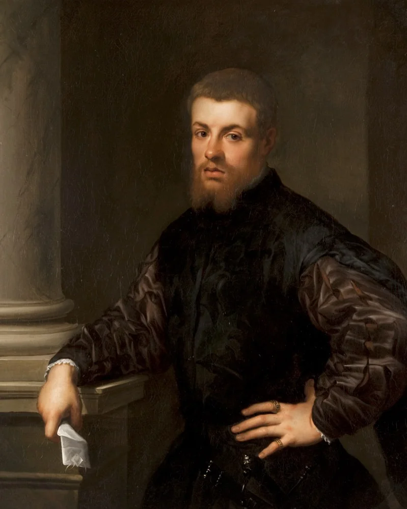 Portrait of a Young Man (possibly Melchior von Brauweiler, 1515–1569), by Unknown, oil, 1670