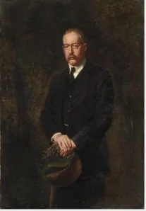 Portrait of Colonel The Hon. Milo George Milo Talbot (1854-1931), by William Carter, oil, 1907