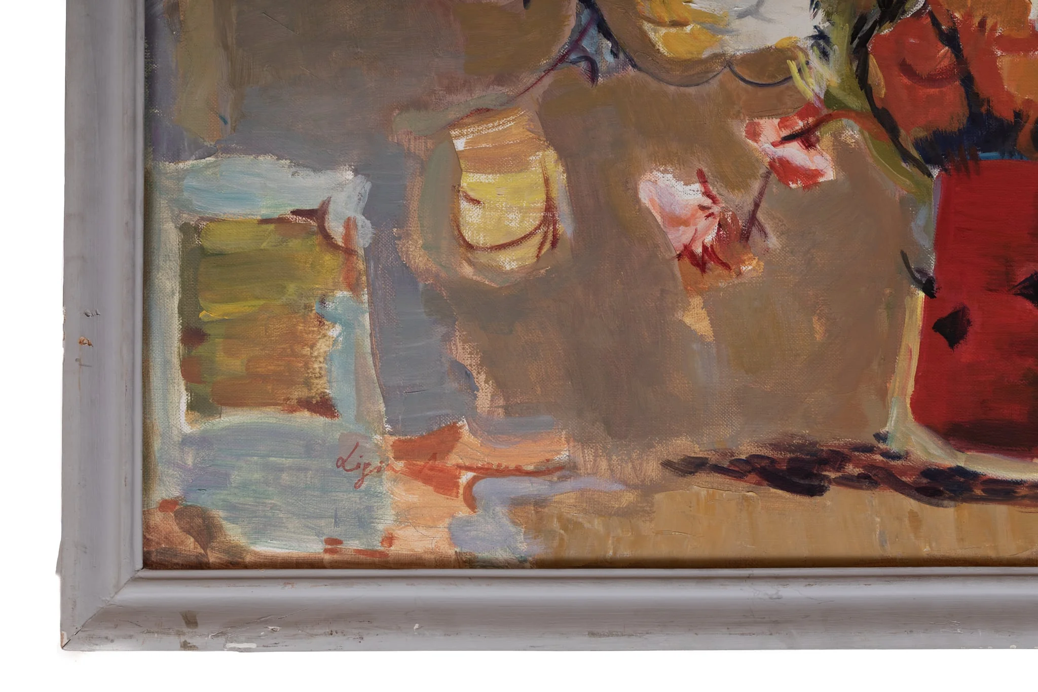 Cana roșie, by Ligia Macovei, unspecified, 1957