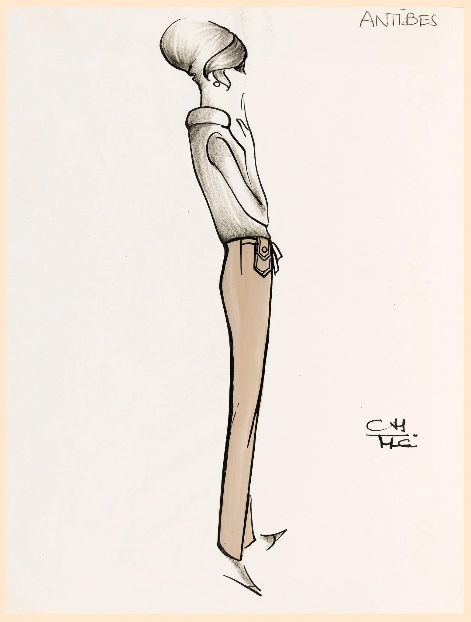 Antibes, by Carven, 1963