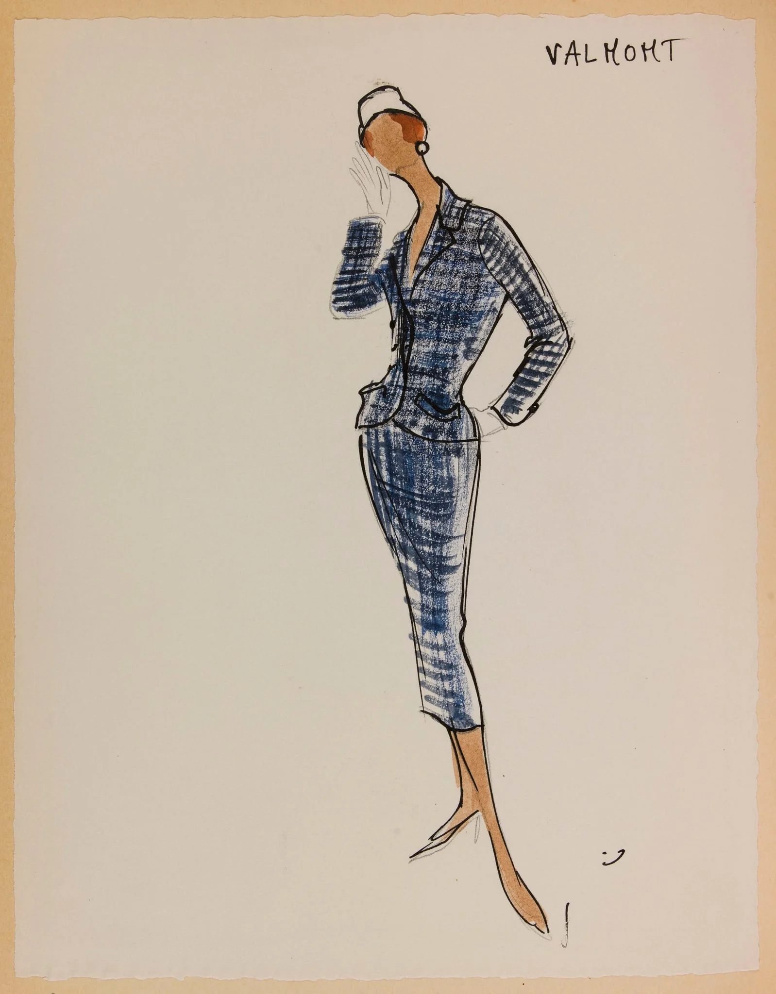 Valmont, by Carven, 1956