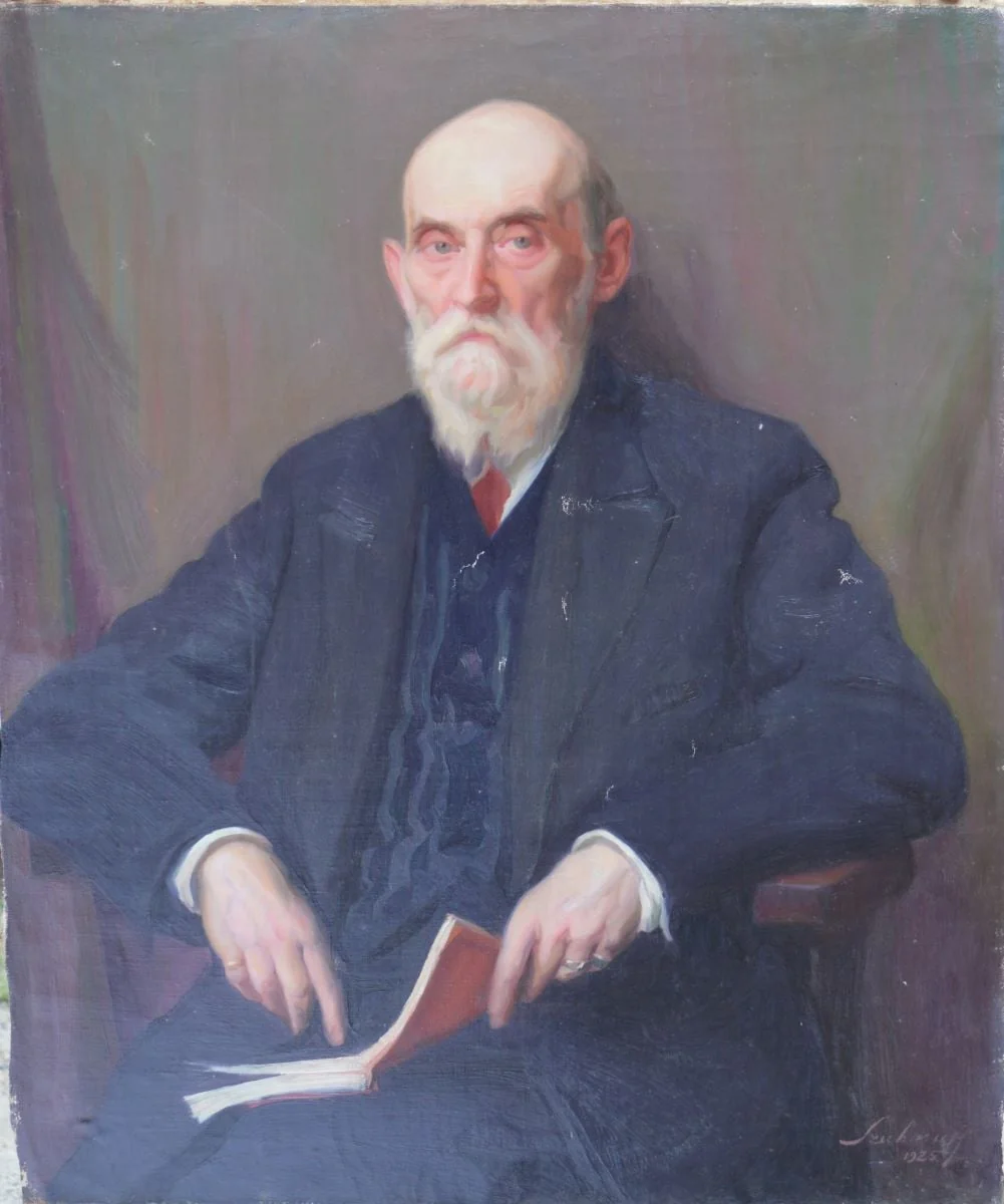Portret (Constantin Lahovari, fost președinte al societății Ileana?)