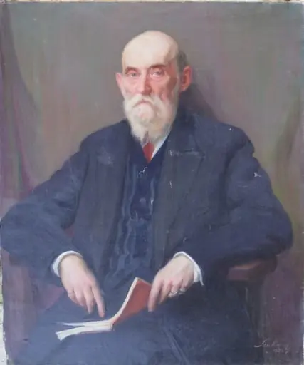Portret (Constantin Lahovari, fost președinte al societății Ileana?)