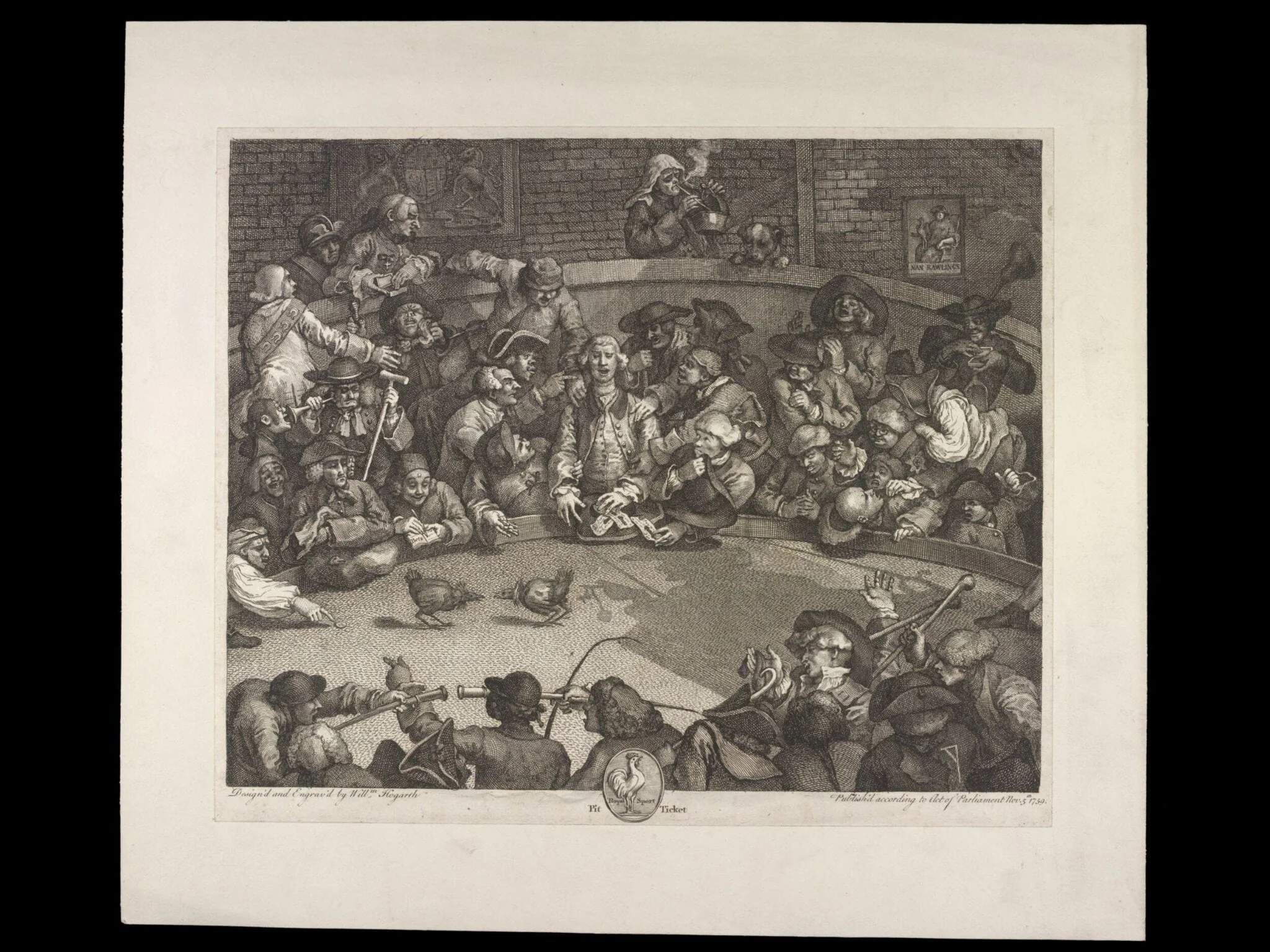 H Beard Print Collection, by William Hogarth, 5