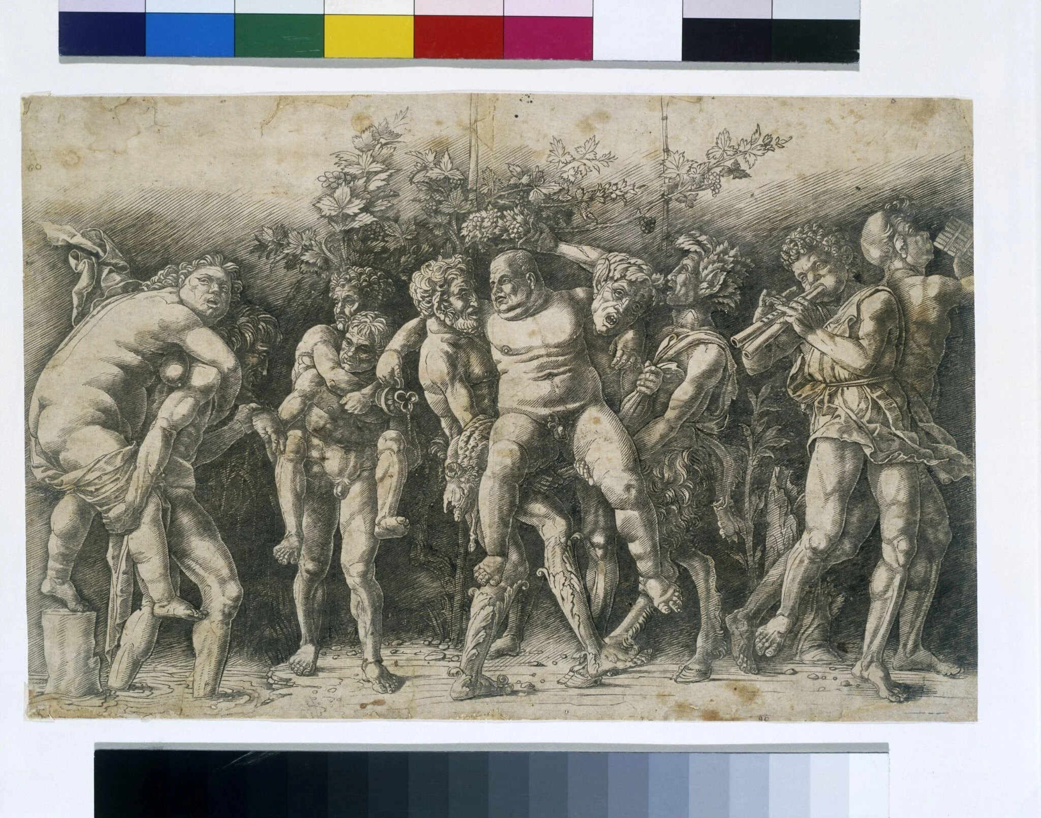 Bacchanal with Silenus