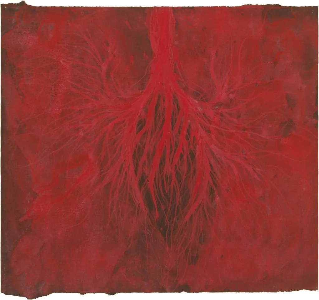 Untitled, by Anish Kapoor, gouache, 1987