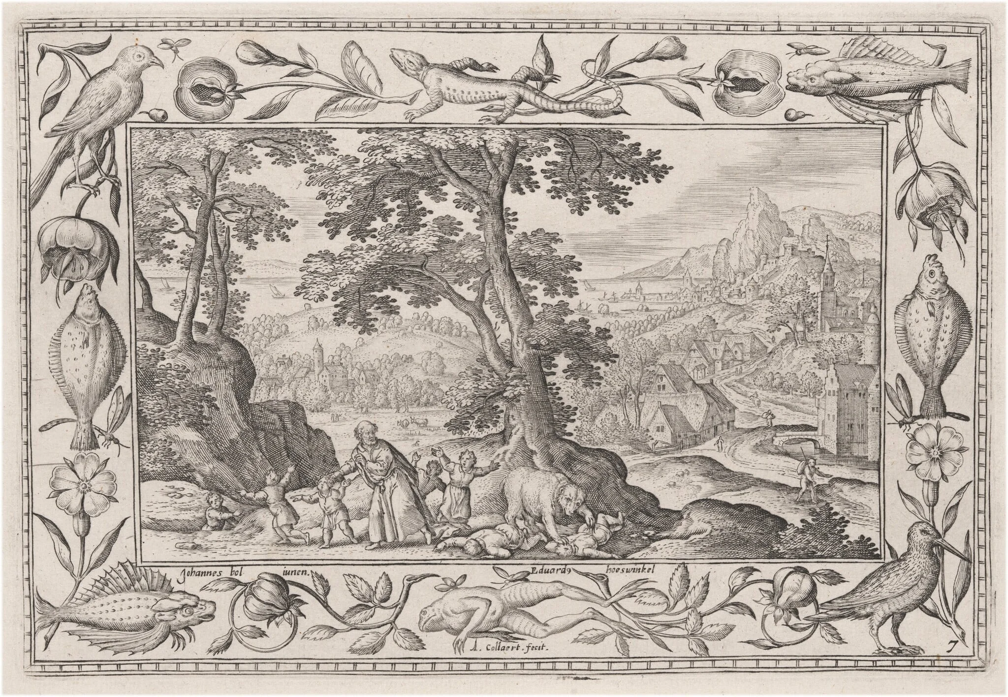 The Mocking Children Cursed by Elijah and Eaten by a She-Bear