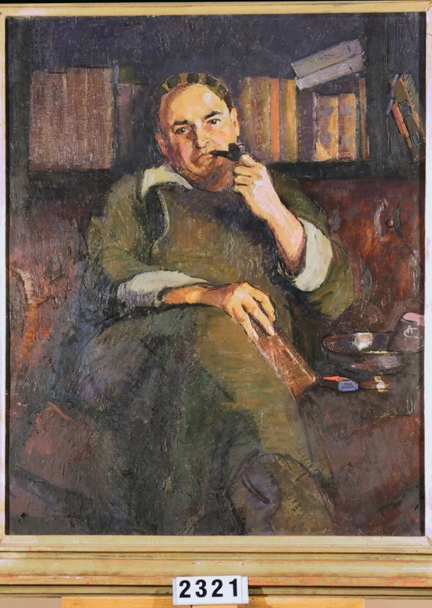 Poetul Marcel Breslașu, by Alexandru Ciucurencu, 1950