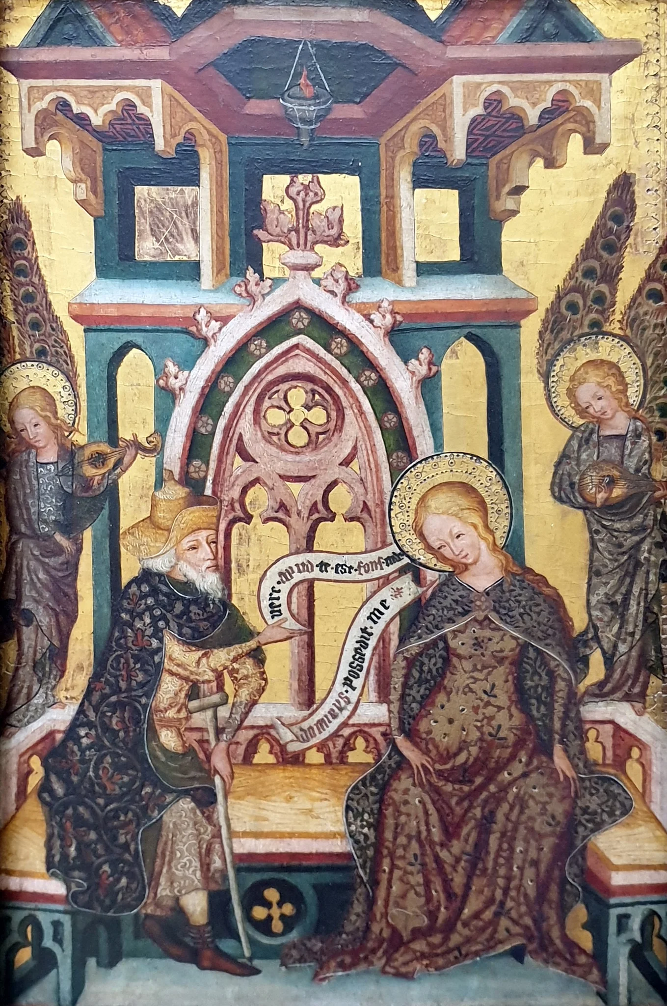 Joseph recognizes in Mary the mother of the Messiah, by Unknown, unspecified