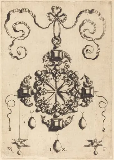 Large Pendant in the Form of a Wheel