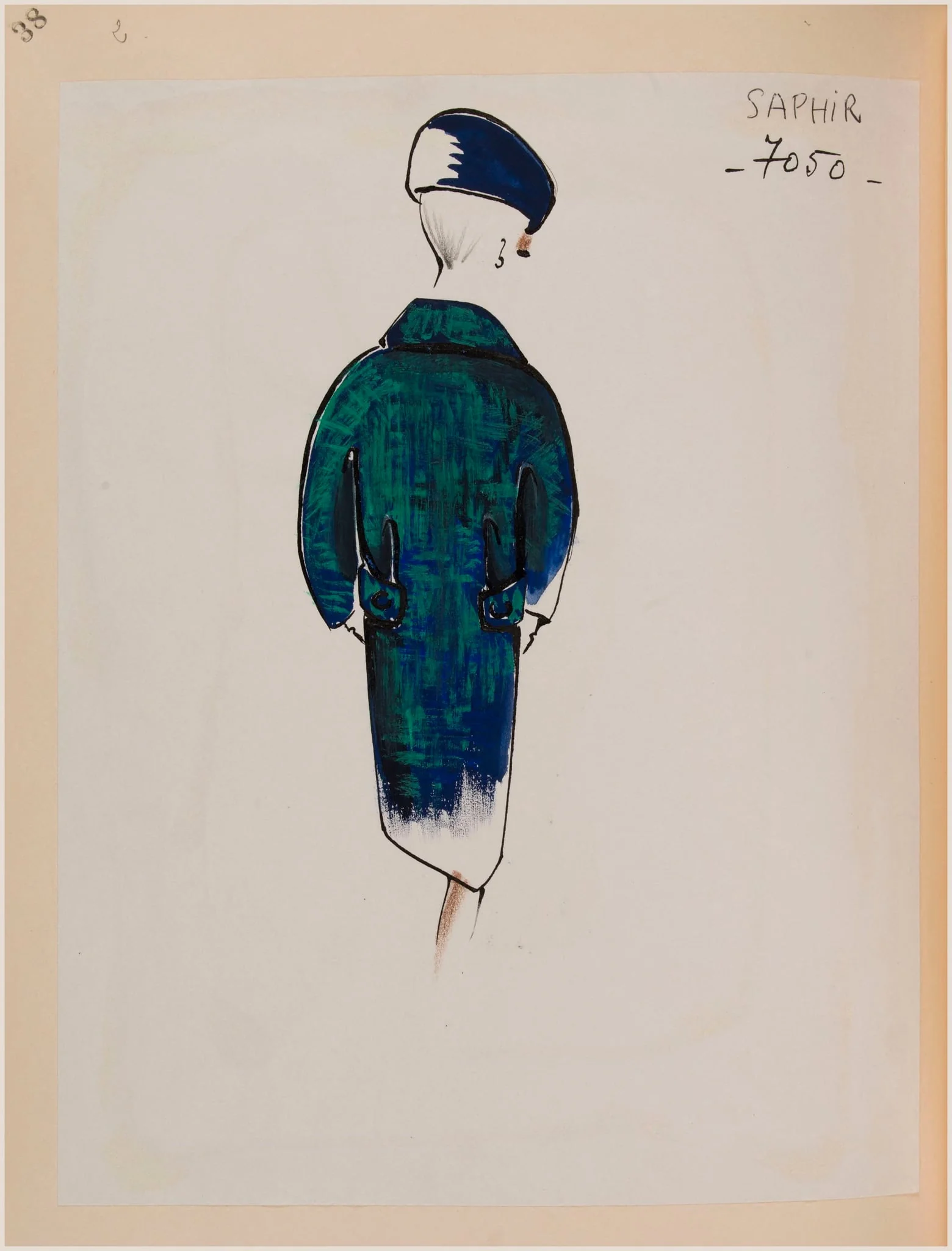 Saphir, by Marie-Louise Carven, 1965