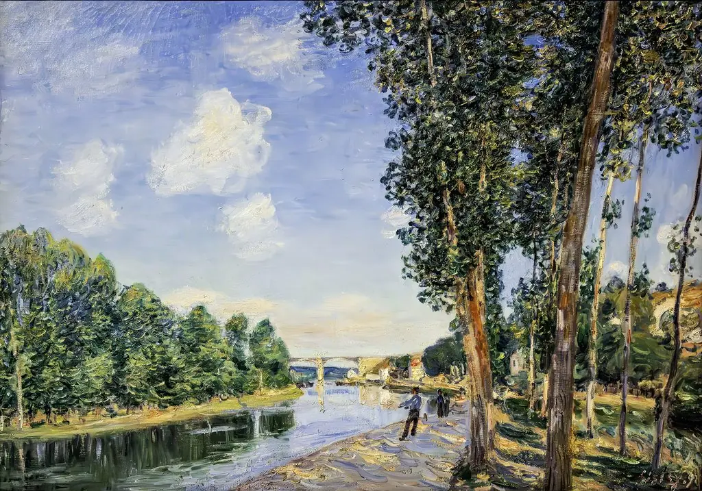 Saint-Mammès. June Sunshine