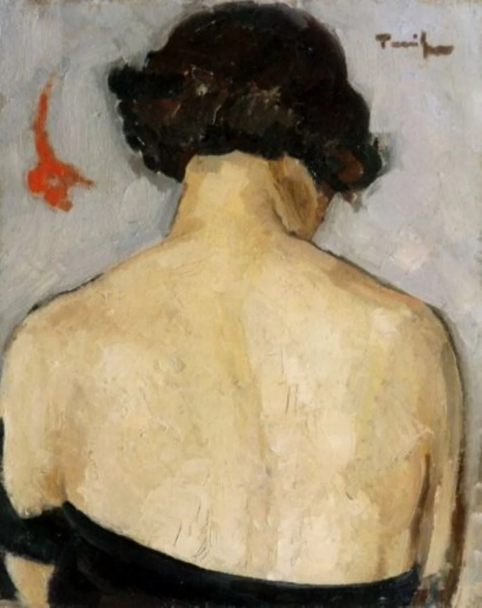 Spate (Studiu), by Nicolae Tonitza, 1923