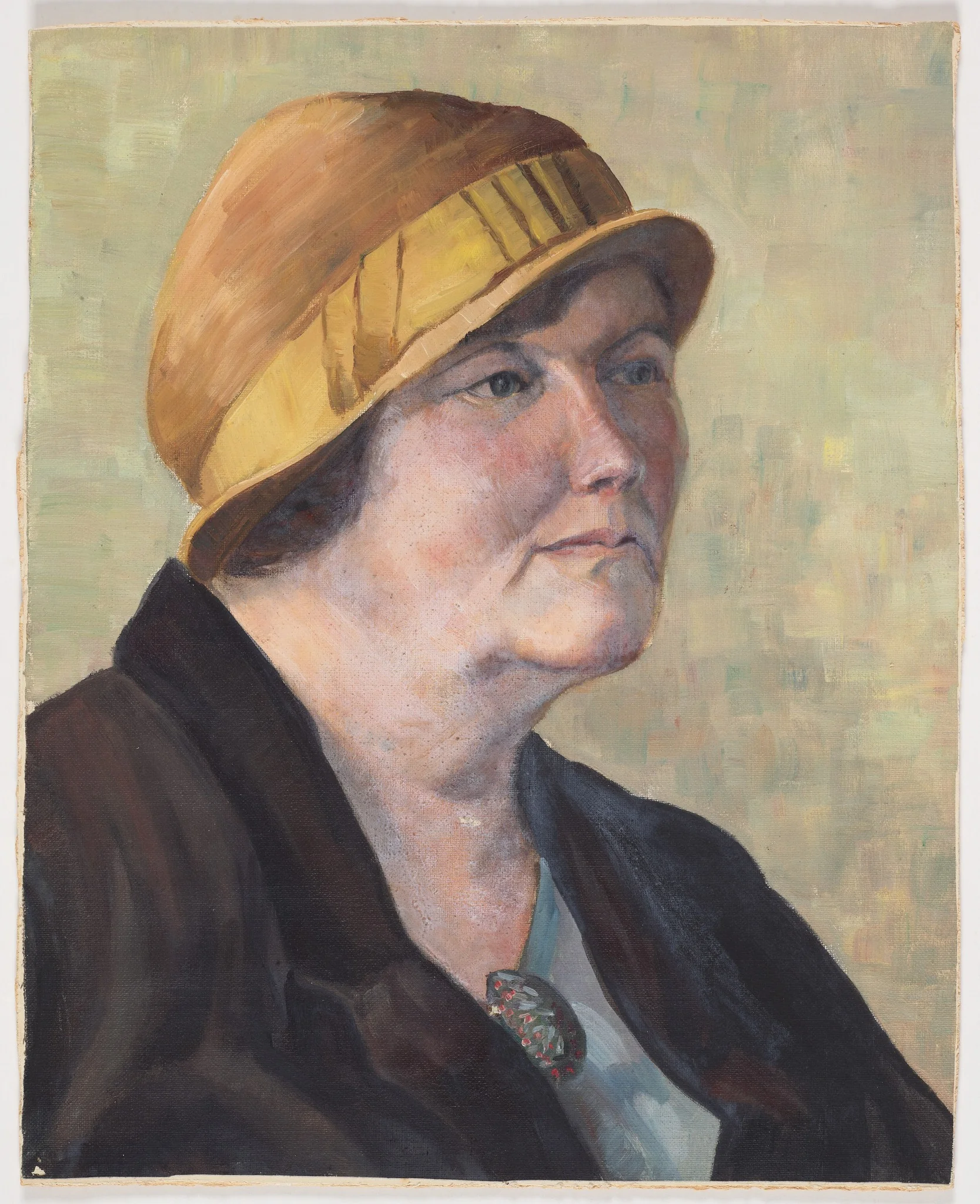 Untitled. [Portrait of a woman], by Elizabeth Berry, oil, 1932