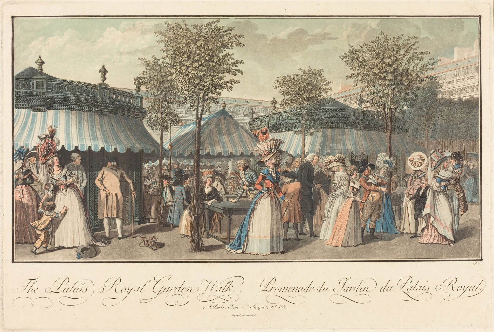 The Palais Royal--Garden's Walk