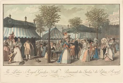 The Palais Royal--Garden's Walk