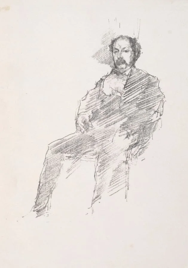 The Doctor, by James McNeill Whistler, 1895