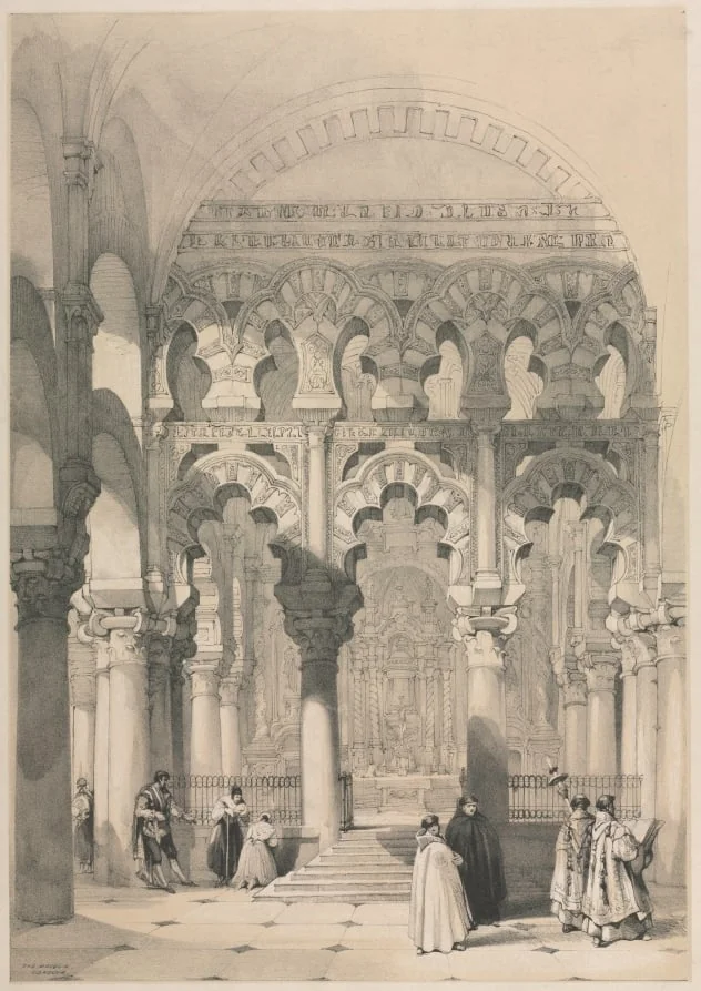 The Mosque, Córdoba, by Unknown, 1804