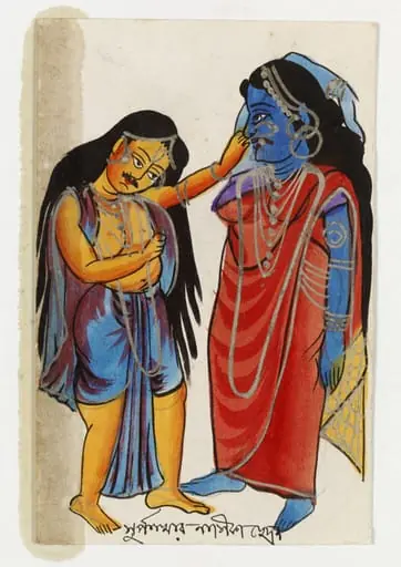 Lakshmana and Surpanakha
