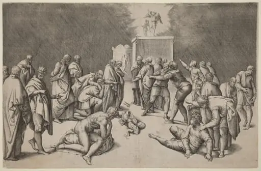 The Ark of the Lord in the Temple of Dagon