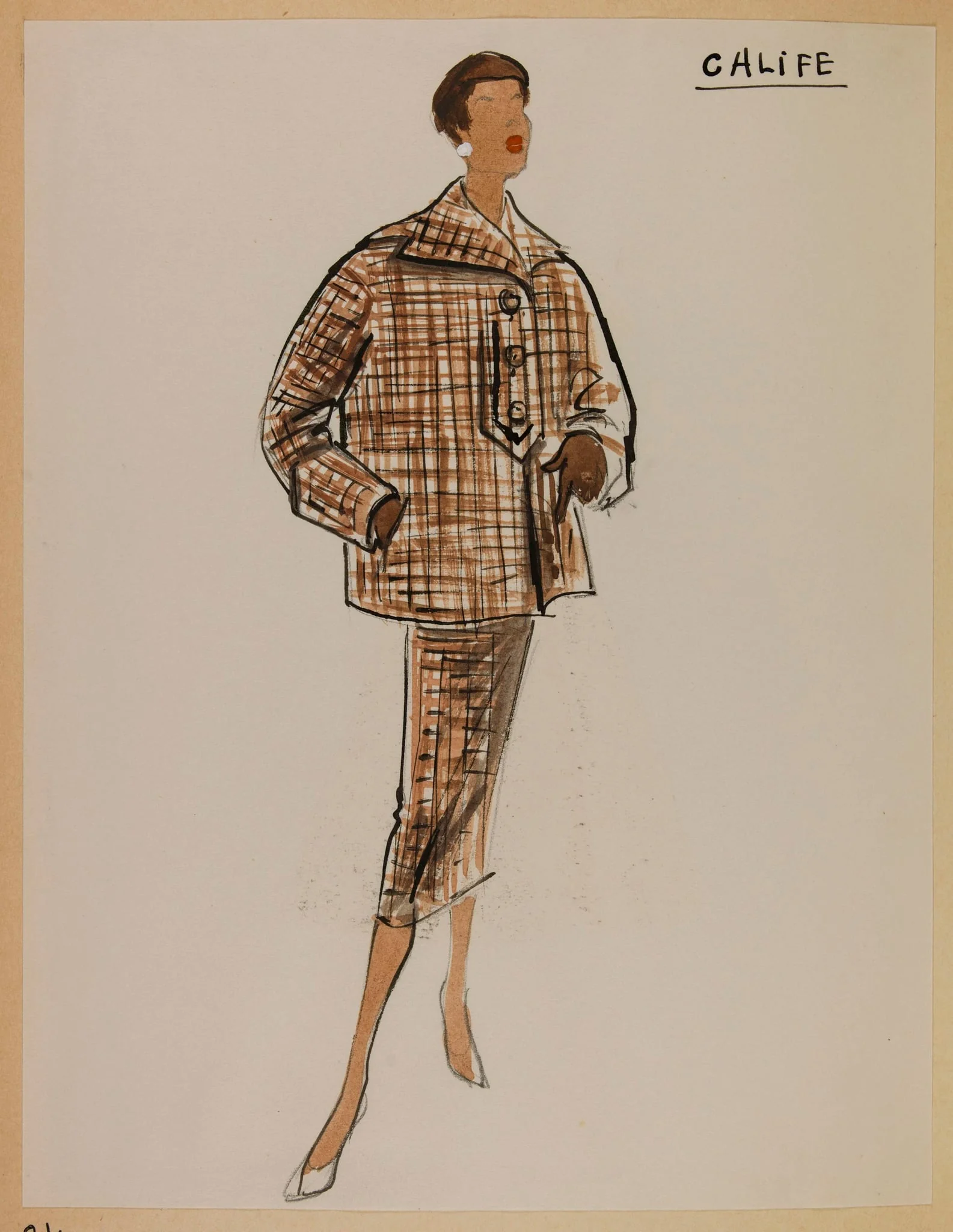 Calife, by Carven, 1953