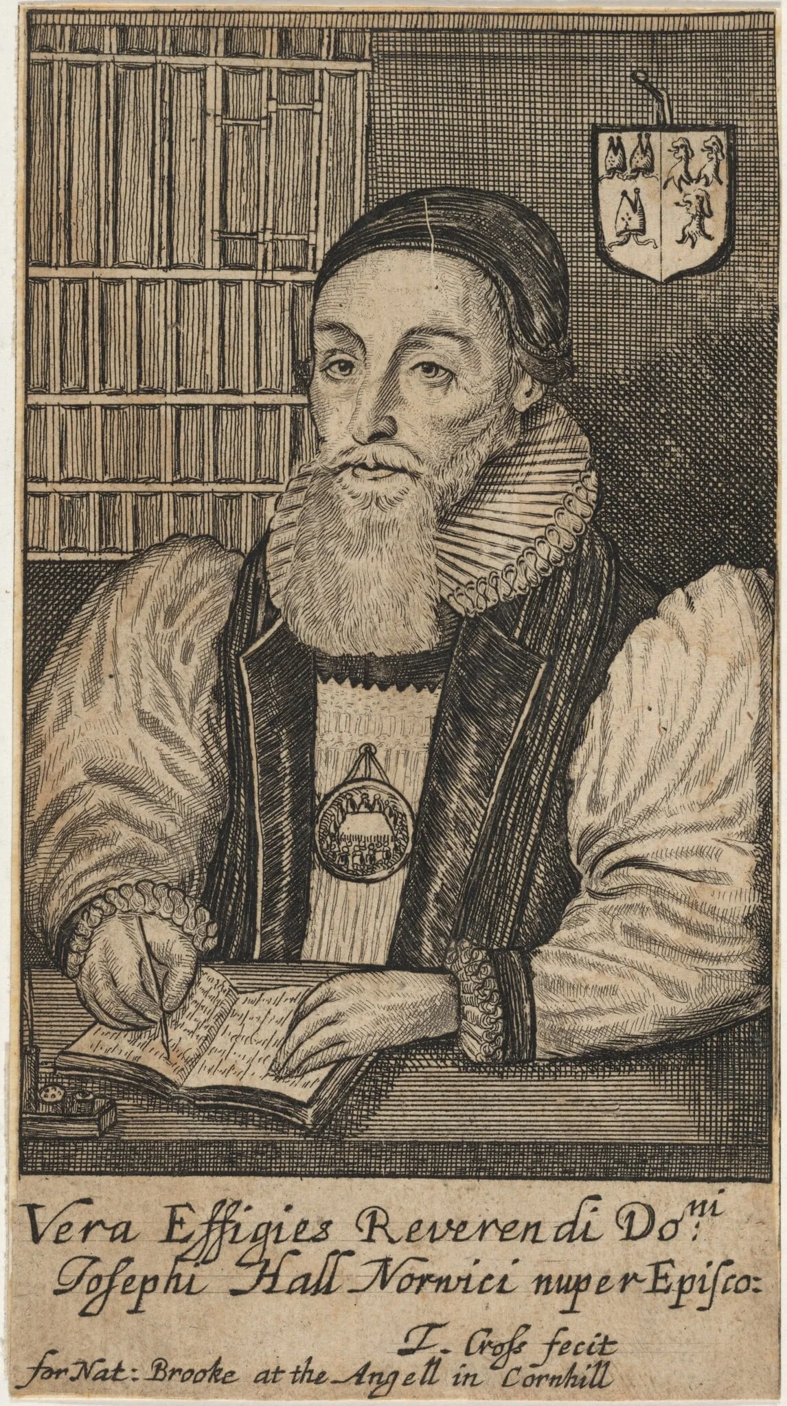 Reverendi Doni: Josephi Hall Norwici Nuper Episco. (Joseph Hall, Bishop of Norwich)