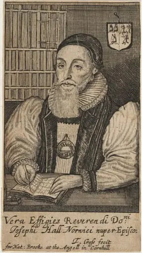 Reverendi Doni: Josephi Hall Norwici Nuper Episco. (Joseph Hall, Bishop of Norwich)