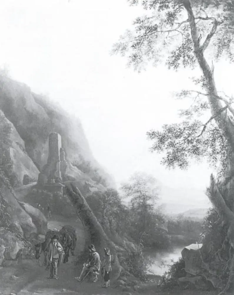 Landscape with a Steep Cliff