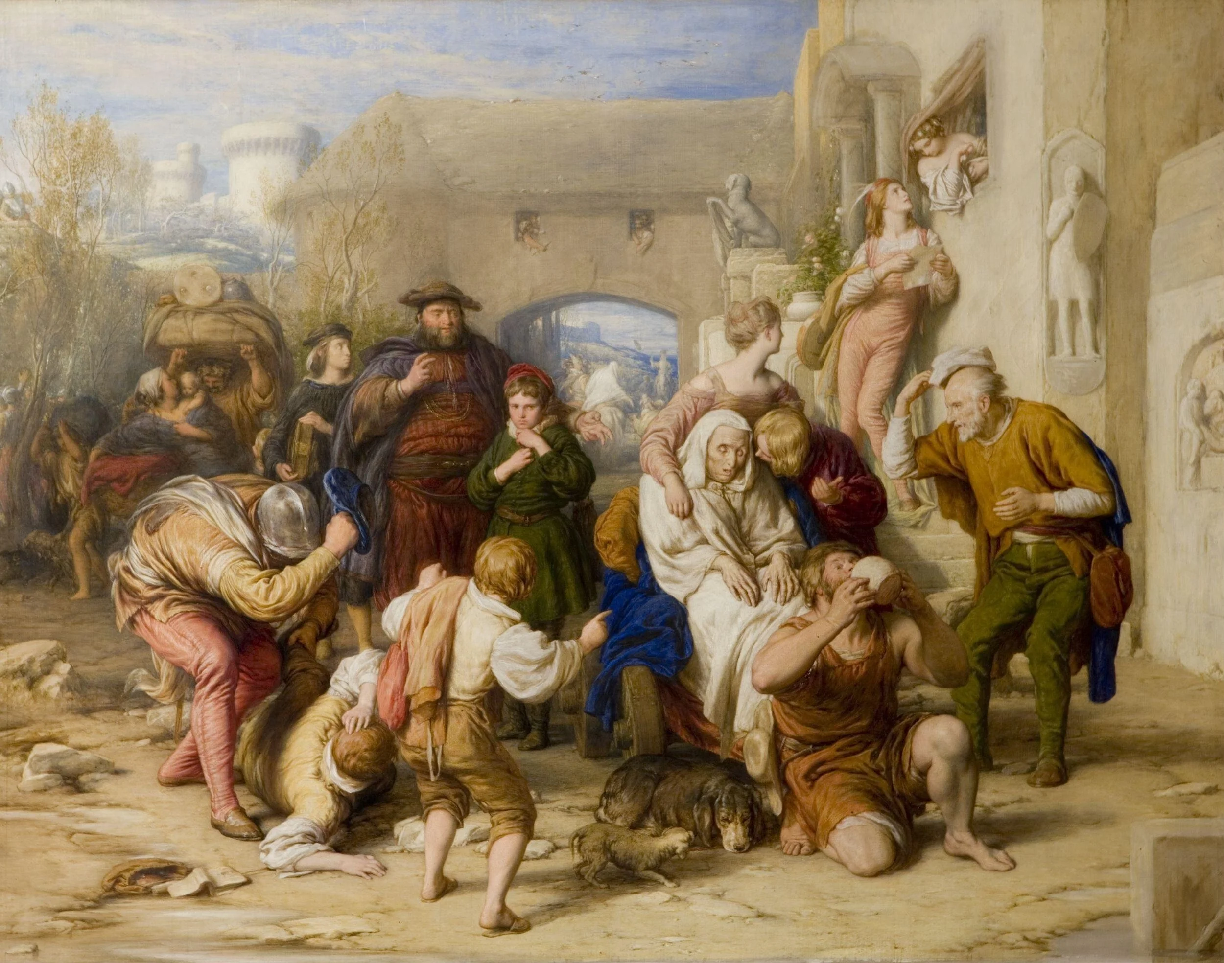 The Seven Ages of Man, by William Mulready, unspecified, 1836