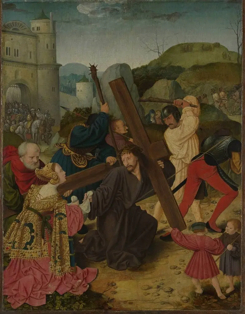 Christ carrying the cross