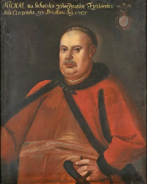 Portrait of Michał Tyszkiewicz, Leliwa coat of arms (?–before 1703), starosta of Chachersk