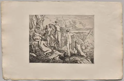 Diana and her Nymphs