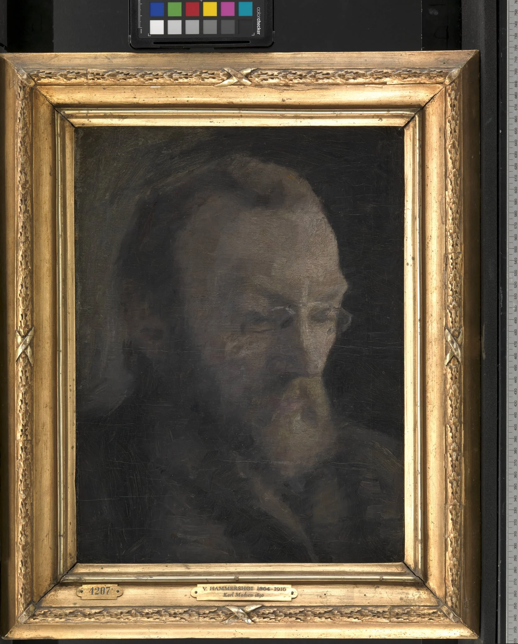 The art historian Karl Madsen, later Director of Statens Museum for Kunst, by Unknown, 1890