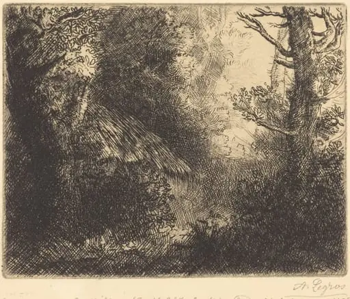 Landscape: Near Chailleux (Paysage: Pres Chailleux)