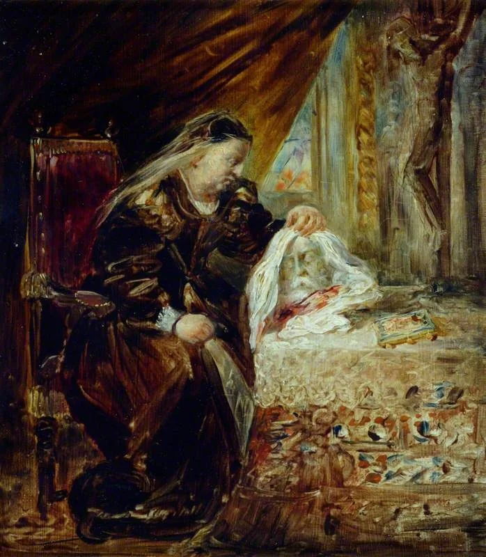 Catherine de Médicis with the Head of Coligny