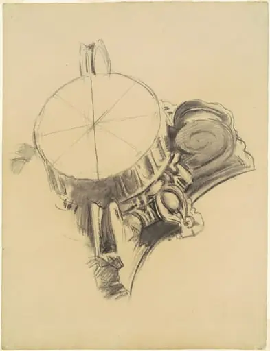 Study for "The Fall of Gog and Magog"