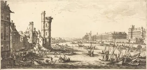 View of the Louvre