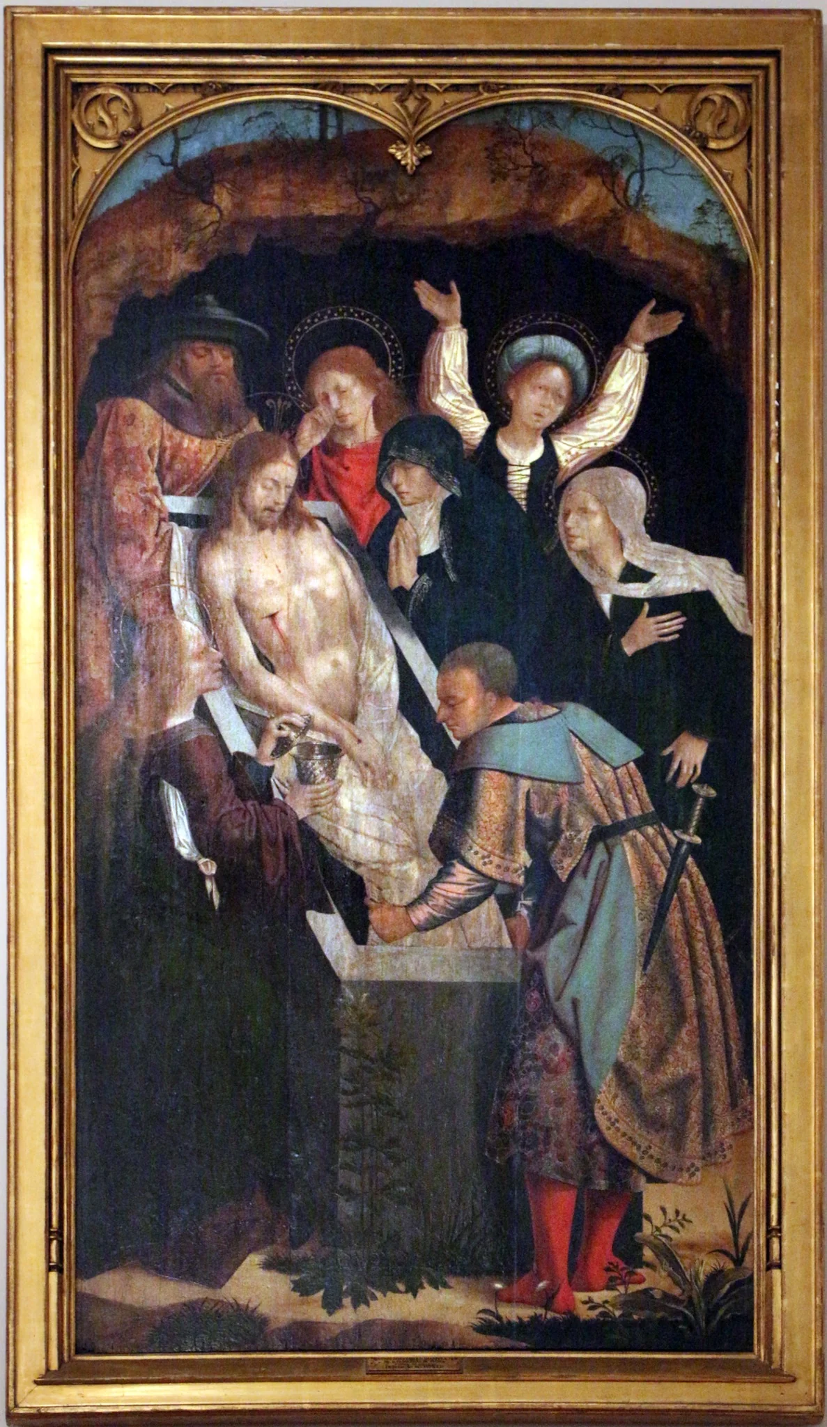 Deposição de Cristo no Túmulo, by Francisco Henriques, unspecified, 1508