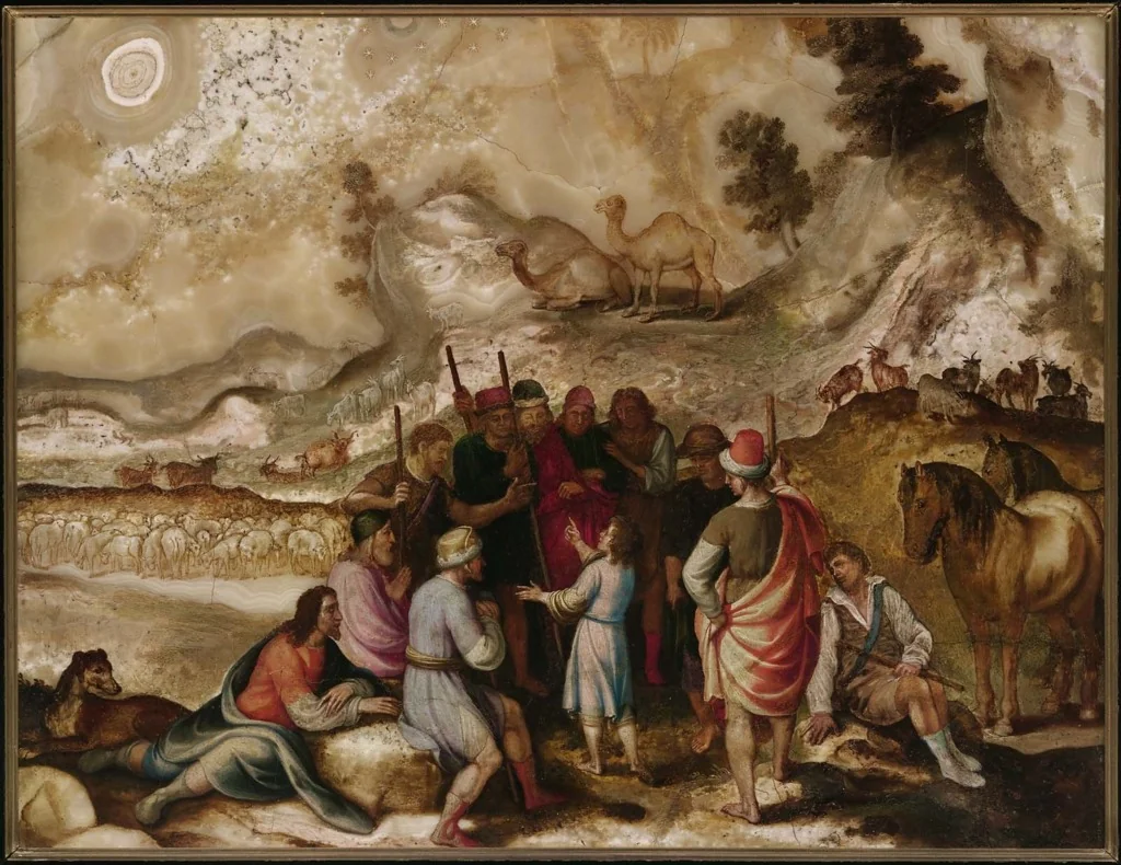 Joseph Explaining His Dream to His Brothers